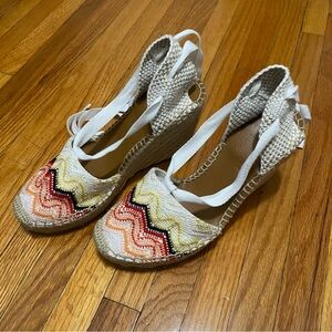 Missoni Multicolor Zigzag Espadrilles